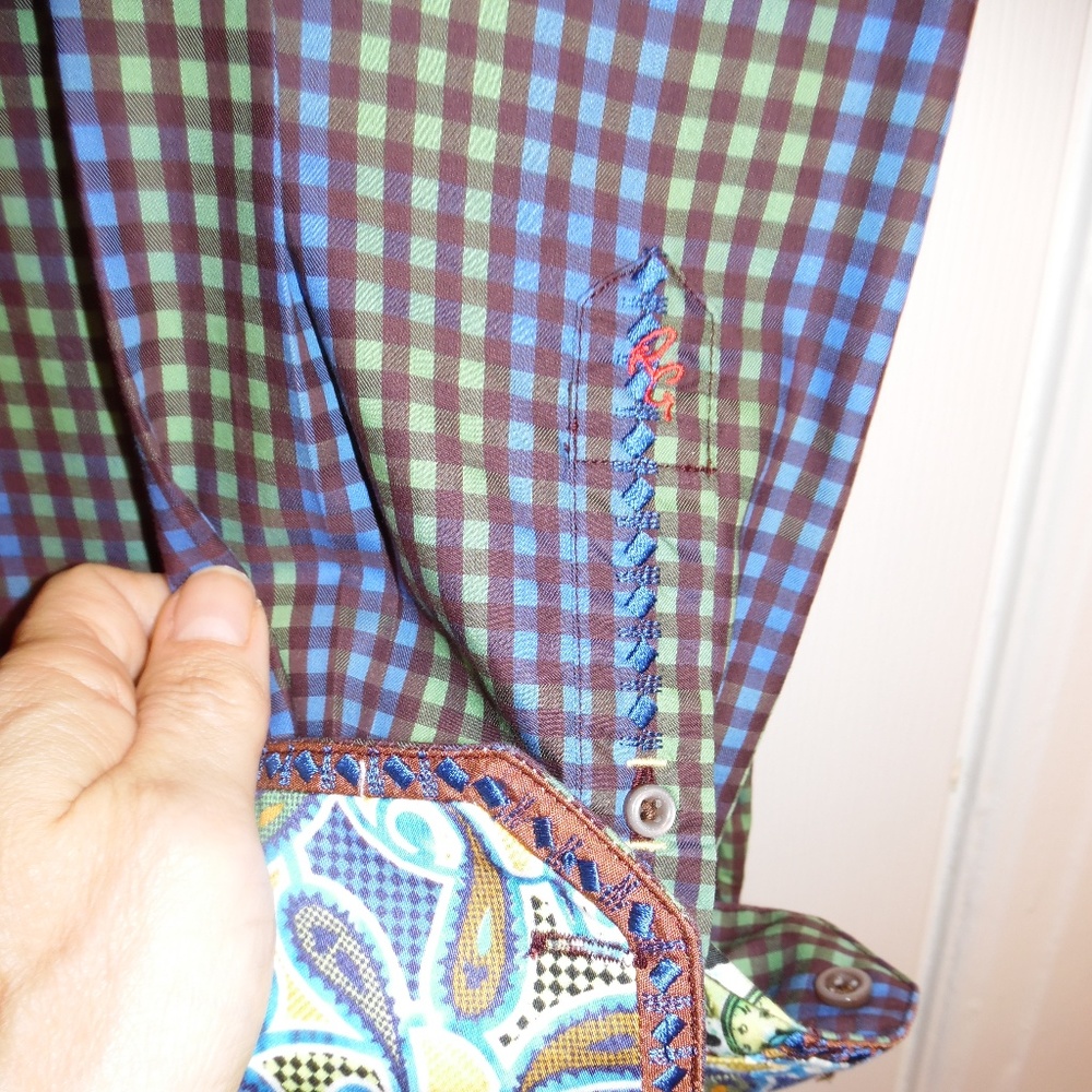 Robert Graham Collared Button Down L/S Shirt - image 4